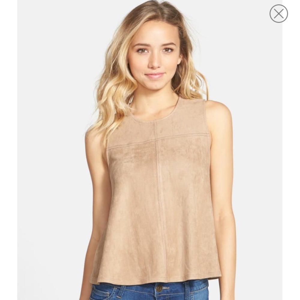 CHLOE K Suede Top